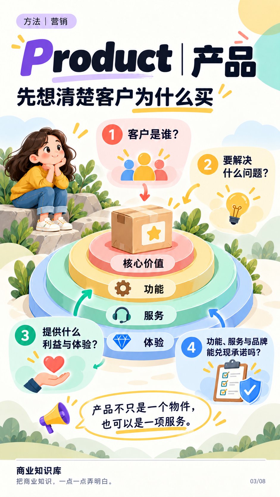 Product 产品：先想清楚客户为什么买
